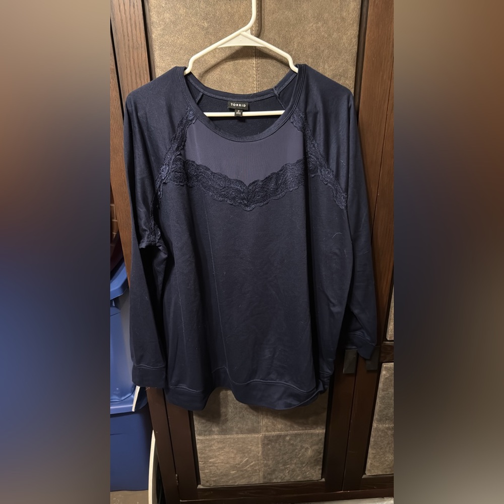 Torrid Navy Blue top